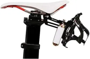 Bottle Holder Bike - Drink Holder Bike - for 2 Water Bottles and 2 CO2 Cartridges - Bike Cup Holder for Drink Bottle - Fit Bicycles - Bicycle Accessories - without Water Bottles
