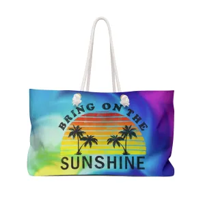 Bring on the Sunshine Weekender Bag