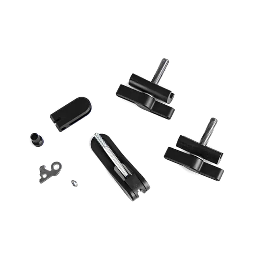 Brompton Aluminium Hinge Clamp and Rear Frame Set