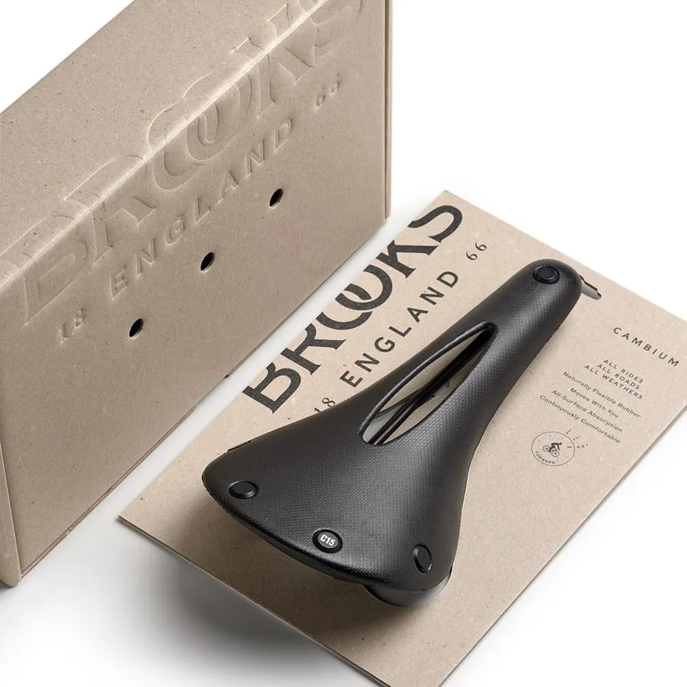 Brooks England Cambium C15 Carved, Carbon Racing Waterproof Saddle