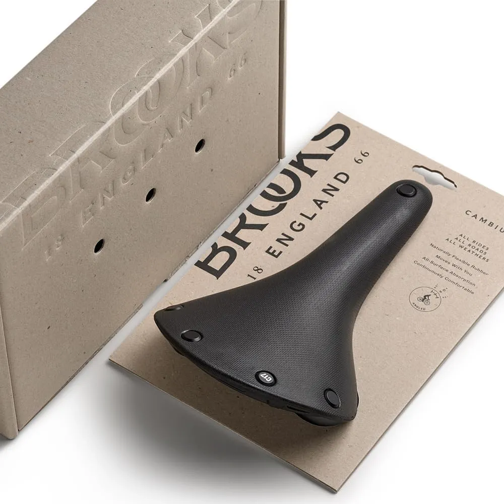 Brooks England Cambium C17, All-Weather, Waterproof Bike Saddle