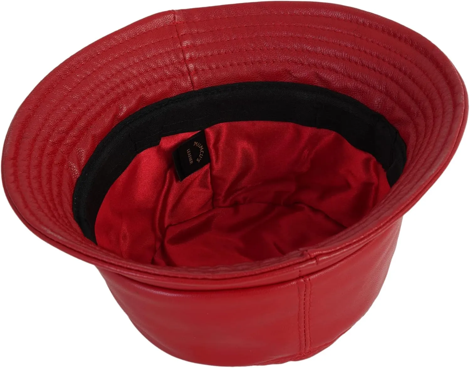 Bucket Fisherman Hat Leather Sun Retro Cap Fashionable Fishing Men Women Hat