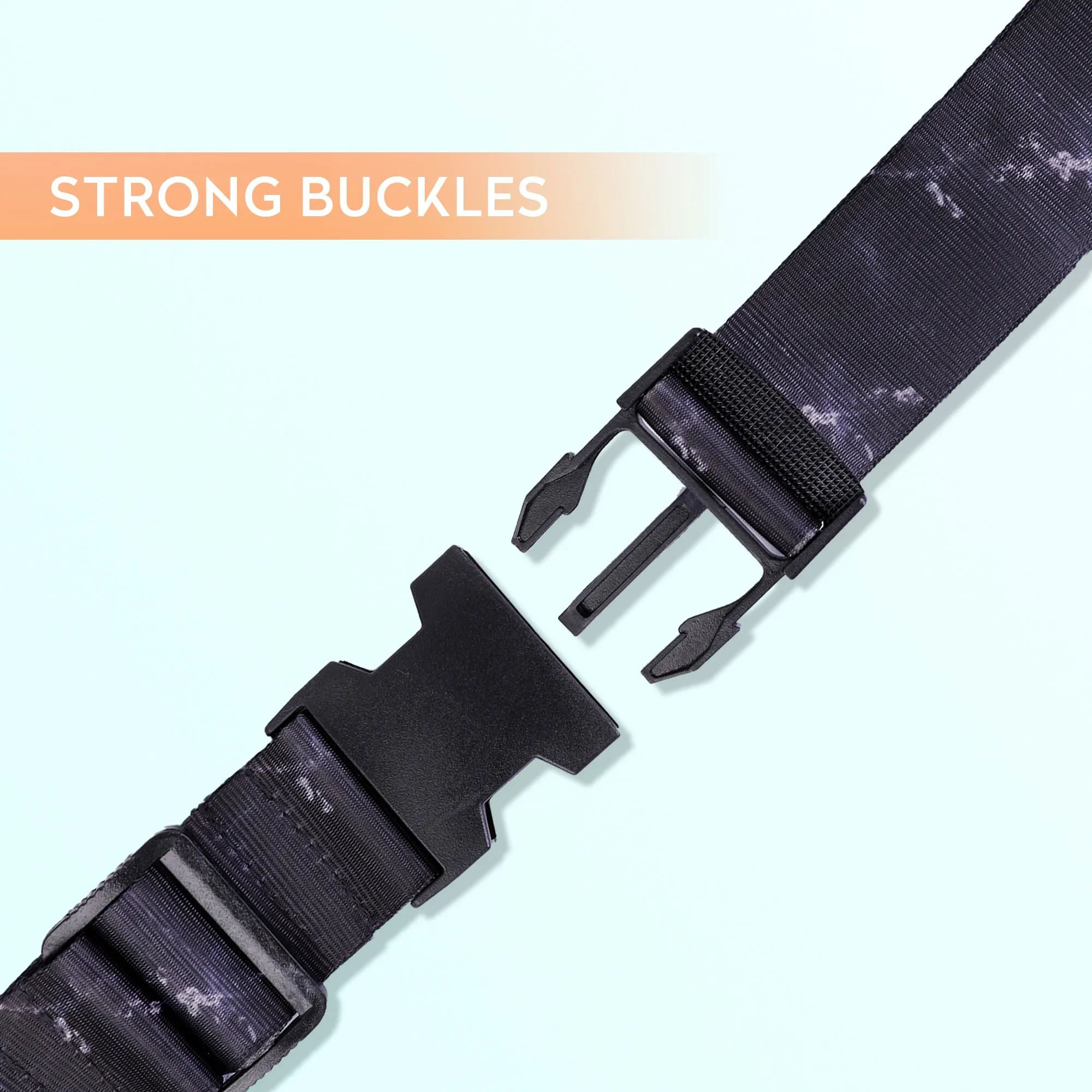 BucklePro Quick Release Adjustable Luggage Strap