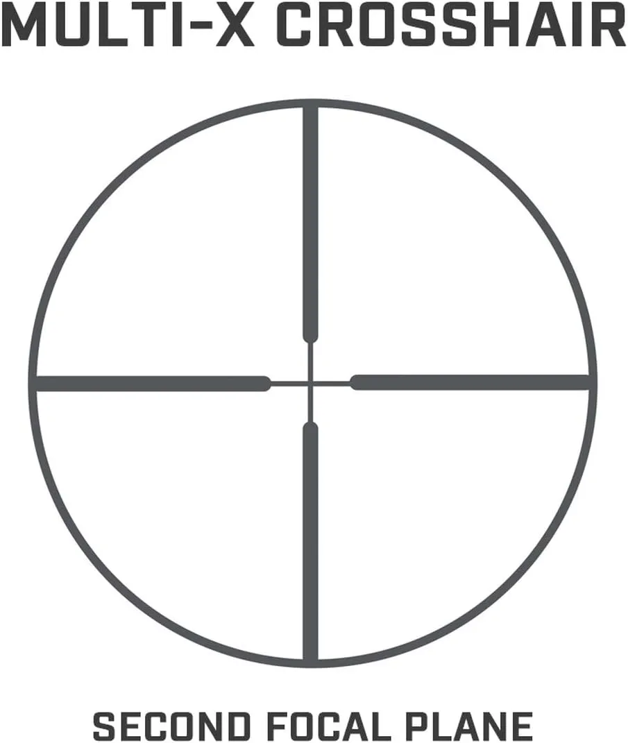 Bushnell Trophy Rifle Scope with Multi-X Reticle
