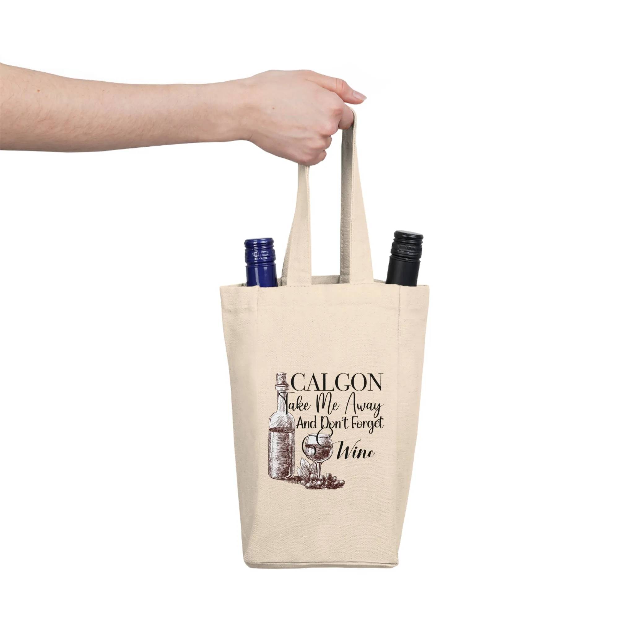 Calgon Double Wine Tote Bag