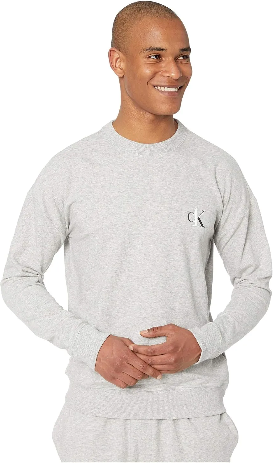 Calvin Klein Men's Ck One Lounge Long Sleeve Sweatshirt