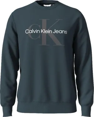 Calvin Klein Men's Monogram Logo Crewneck Sweatshirt