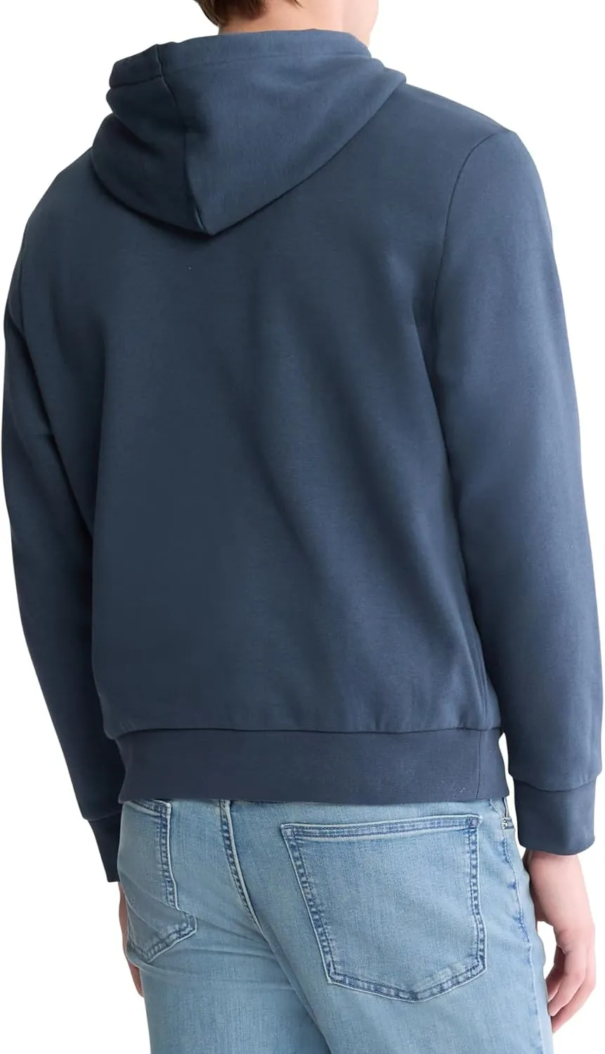 Calvin Klein Men's Monogram Logo Fleece Hoodie