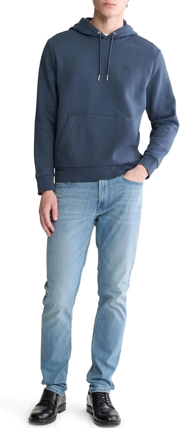 Calvin Klein Men's Monogram Logo Fleece Hoodie
