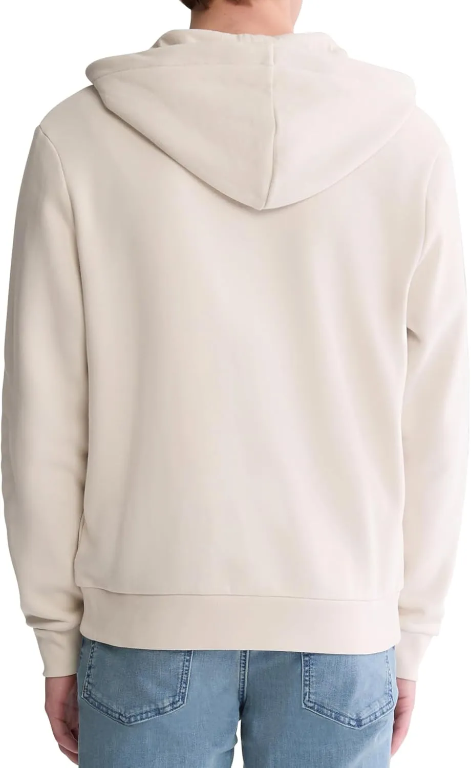 Calvin Klein Men's Relaxed Fit Archive Logo Fleece Full Zip Hoodie