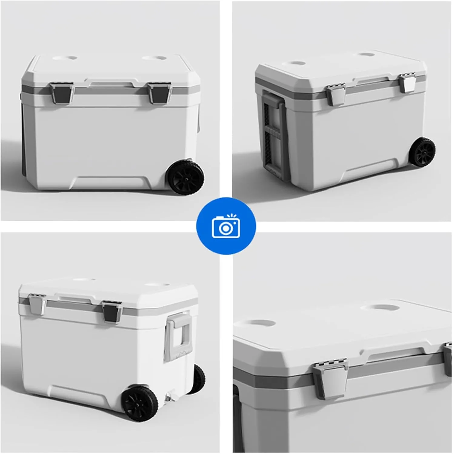 Car Camping Coolers for Isuzu Concept/Como/D-Max/MU-X/N-Series/Panther/Amigo/Aska, Waterproof Portable Cooler, Leak Proof Picnic Insulated Bag, Ultra-Light Premium Ice Chest Box