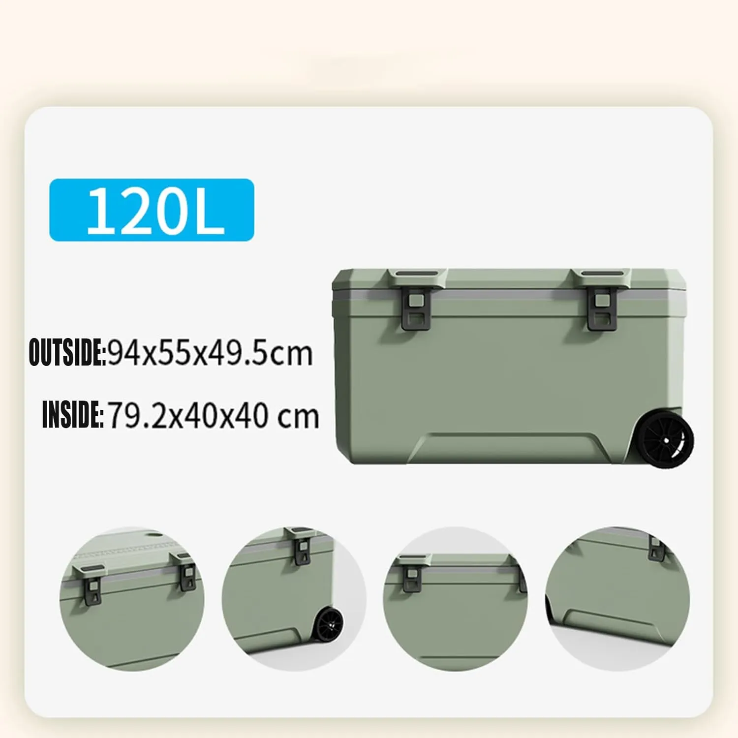 Car Camping Coolers for Isuzu Concept/Como/D-Max/MU-X/N-Series/Panther/Amigo/Aska, Waterproof Portable Cooler, Leak Proof Picnic Insulated Bag, Ultra-Light Premium Ice Chest Box