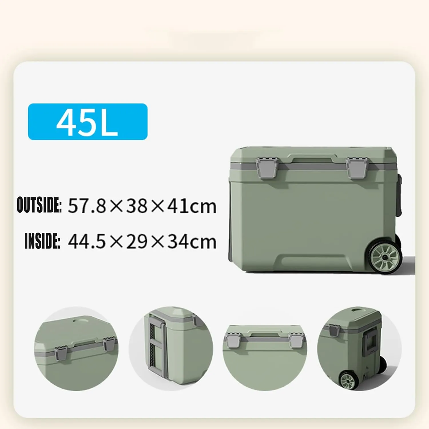 Car Camping Coolers for Lamborghini Gallardo/Islero/Jalpa/Jarama/Miura/Murciélago/Urraco, Waterproof Portable Cooler, Leak Proof Picnic Insulated Bag, Ultra-Light Premium Ice Chest Box