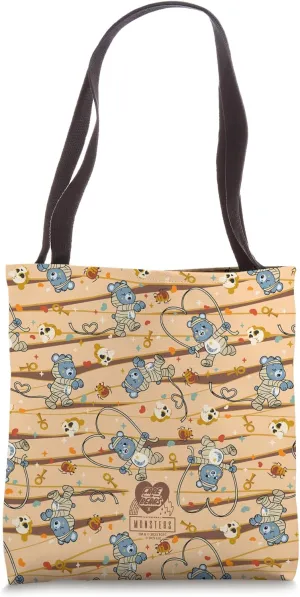 Care Bears x Universal Monsters Mummy All Over Print Tote Bag