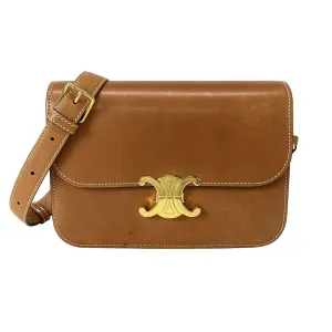 Celine Triomphe Medium Brown