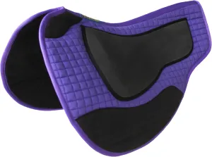 CHALLENGER Horse Quilted Endurance Contoured Barrel Gel Comfort Saddle Pad 39185