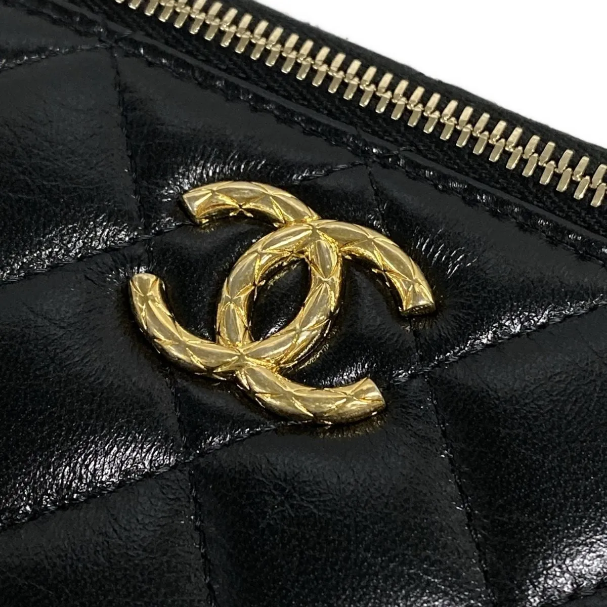 Chanel Black Vanity Case