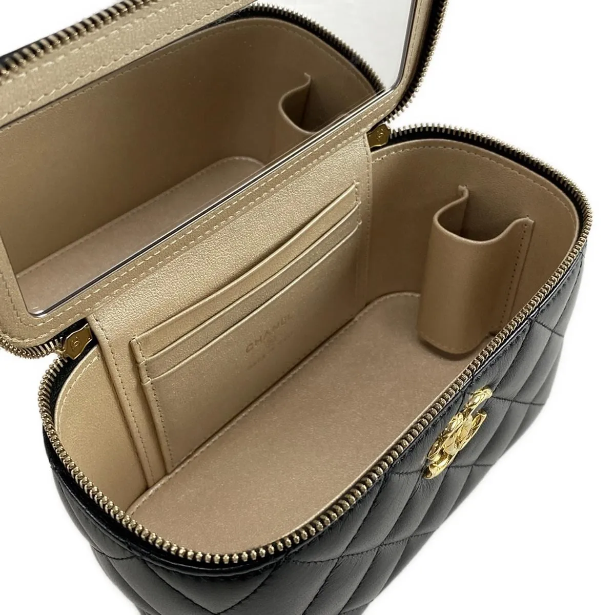 Chanel Black Vanity Case