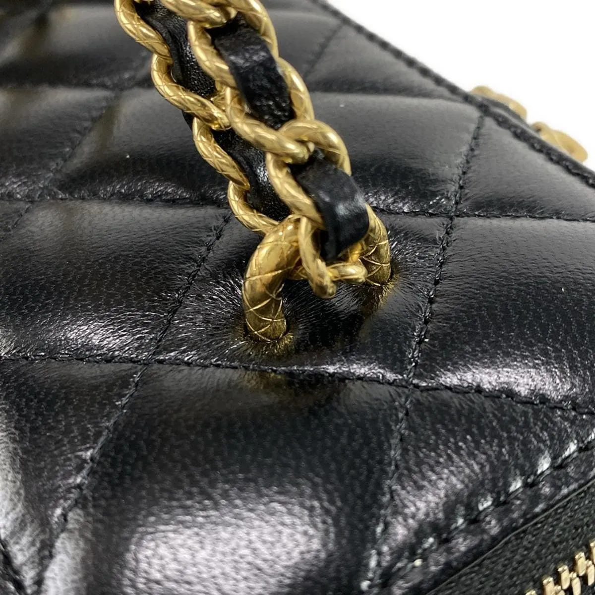 Chanel Black Vanity Case