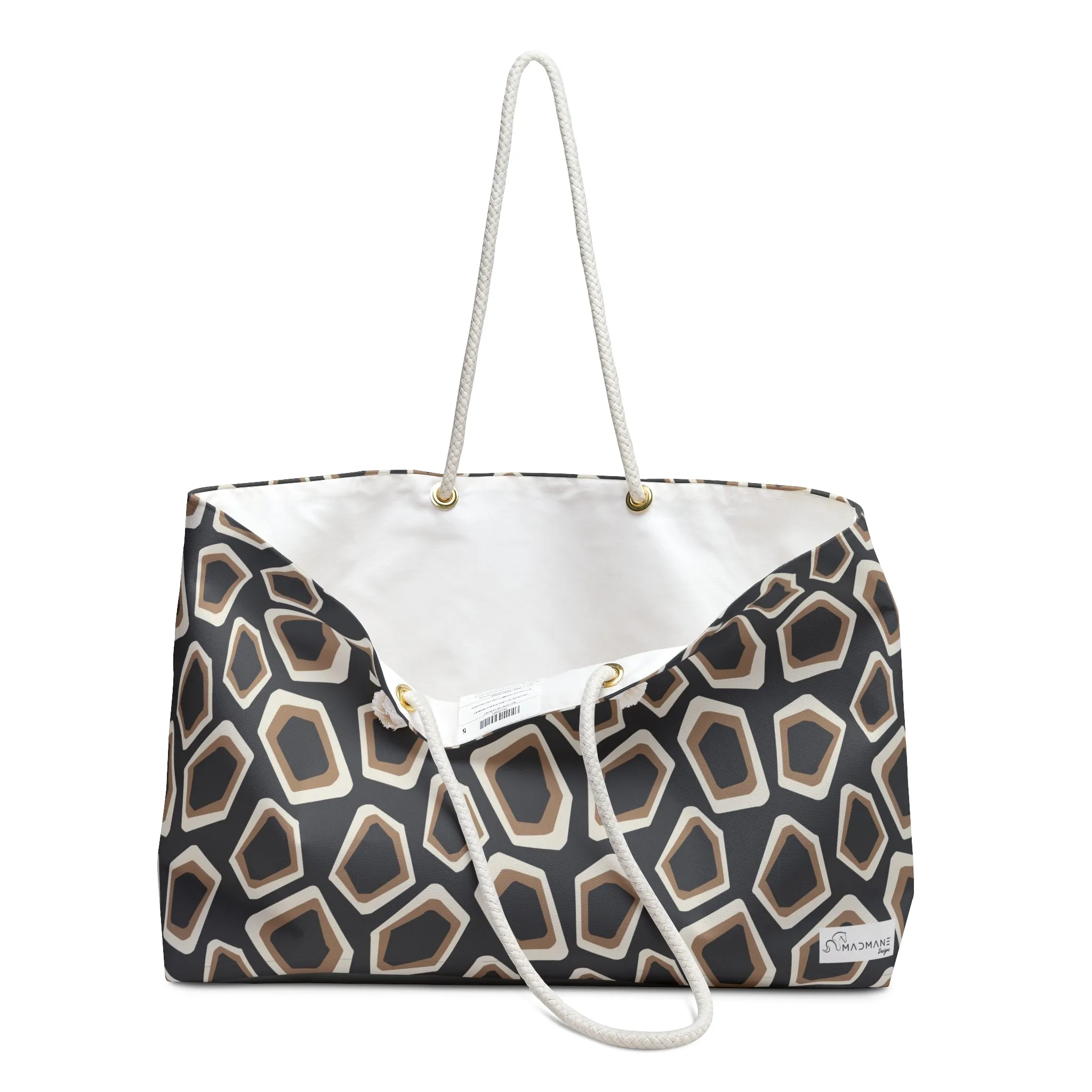 Chic Brown Weekender Bag