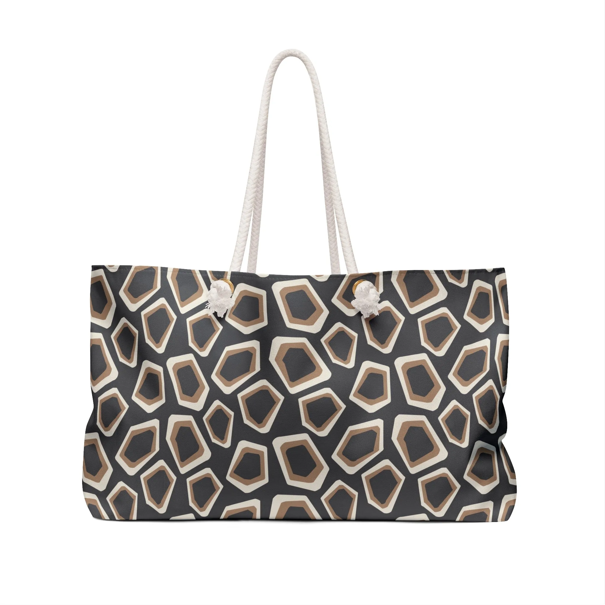 Chic Brown Weekender Bag