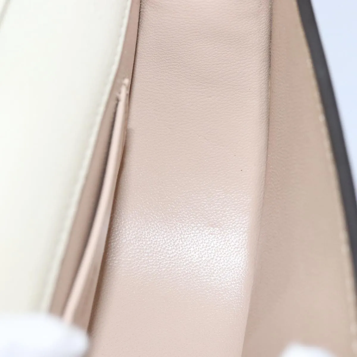 Chloe Small Bracelet Shoulder Bag Leather 2way Cream 70937