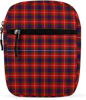 Clan Fraser Tartan Plaid Detachable Shoulder Strap Small Shoulder Bag Unisex