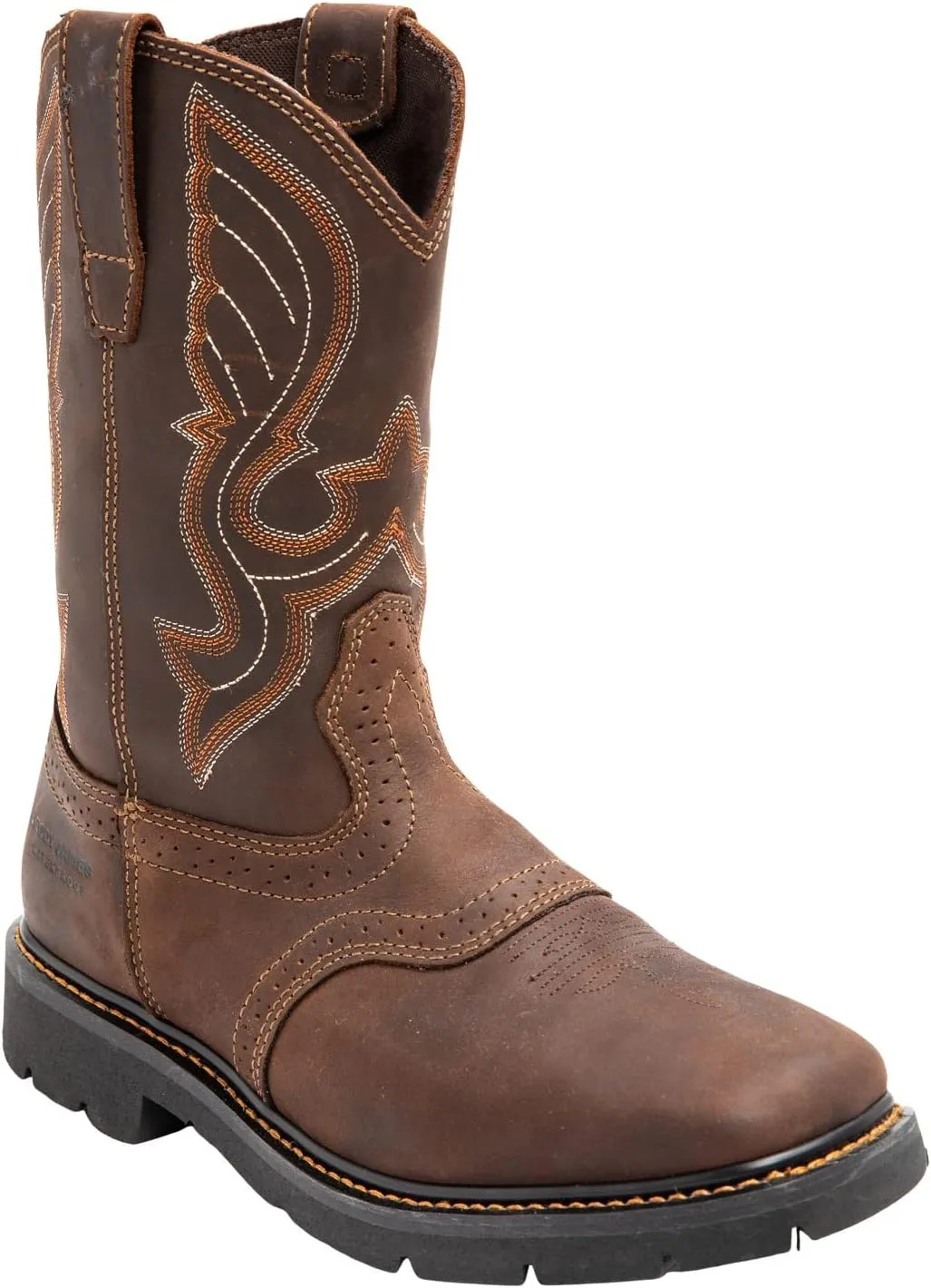 Cody James Men's Mustang Saddle Waterproof Western Work Boot Soft Toe - C9wr5