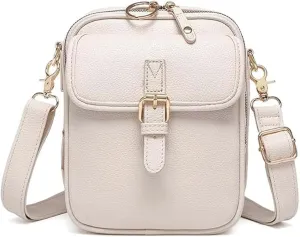 Collaboraten1 Crossbody Leather Bag, 2025 New Urvashi Crossbody Leather Bag, Anti-Theft Retro Design, Large Capacity