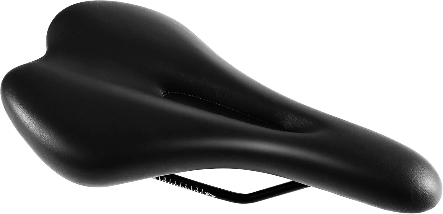 Colour Bike Saddle Seat Pad Breathable Comfortable Bicycle Fit for Road Bike Fixed Gear Bike (Black Hollow Thicken)