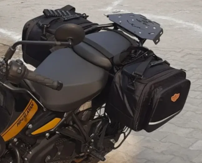 Combo 15: Stallion 50L Saddle Bag   Jaws Magnetic 28L Tank Bag