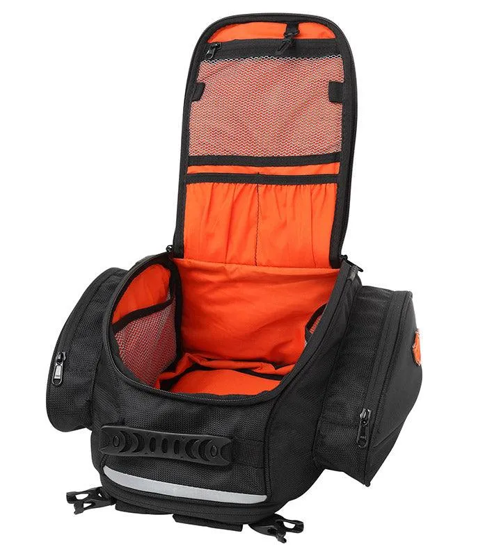 Combo 15: Stallion 50L Saddle Bag   Jaws Magnetic 28L Tank Bag
