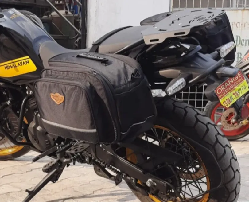 Combo 15: Stallion 50L Saddle Bag   Jaws Magnetic 28L Tank Bag