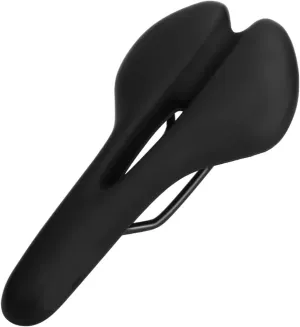 Comfortable Bike Saddle Hollow Breathable Comfortable Fit for Seat Road Bike One-Piece Cushion Shock Absorbing PU Leather Racing Fit for Seat Waterproof
