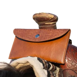 Compact Horse Saddle Bag – Western Saddle Phone Holder | Lightweight Trail Riding Pouch | Equestrian Gifts & Horse Tack
