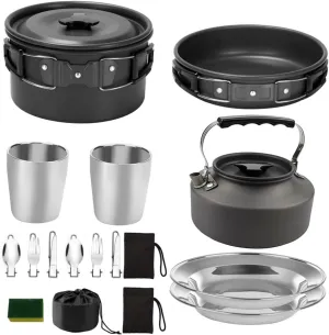 Cooking Set for Barbecue Camping Cookware Practical Cooker Portable Cooking Tools Convenient Barbecue Cooker Outdoor Set