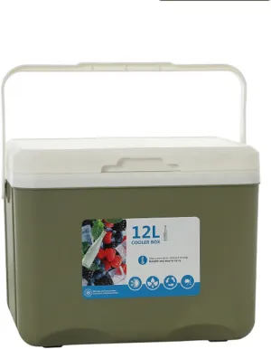 Cooler for Chevrolet Bel Air/C/K-Series/Caprice/Chevelle/El Camino Insulated Hard Ice Box Large High-Performance Storage Box Portable Cool Picnic Box Festival Camping,C-31.5 * 23 * 25.5cm