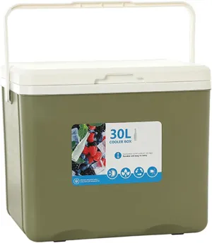 Cooler for Dacia Concept/Nova/Pick-Up/Solenza Insulated Hard Ice Box Large High-Performance Storage Box Portable Cool Picnic Box Festival Camping Accessories,C-38 * 30.5 * 34.5cm