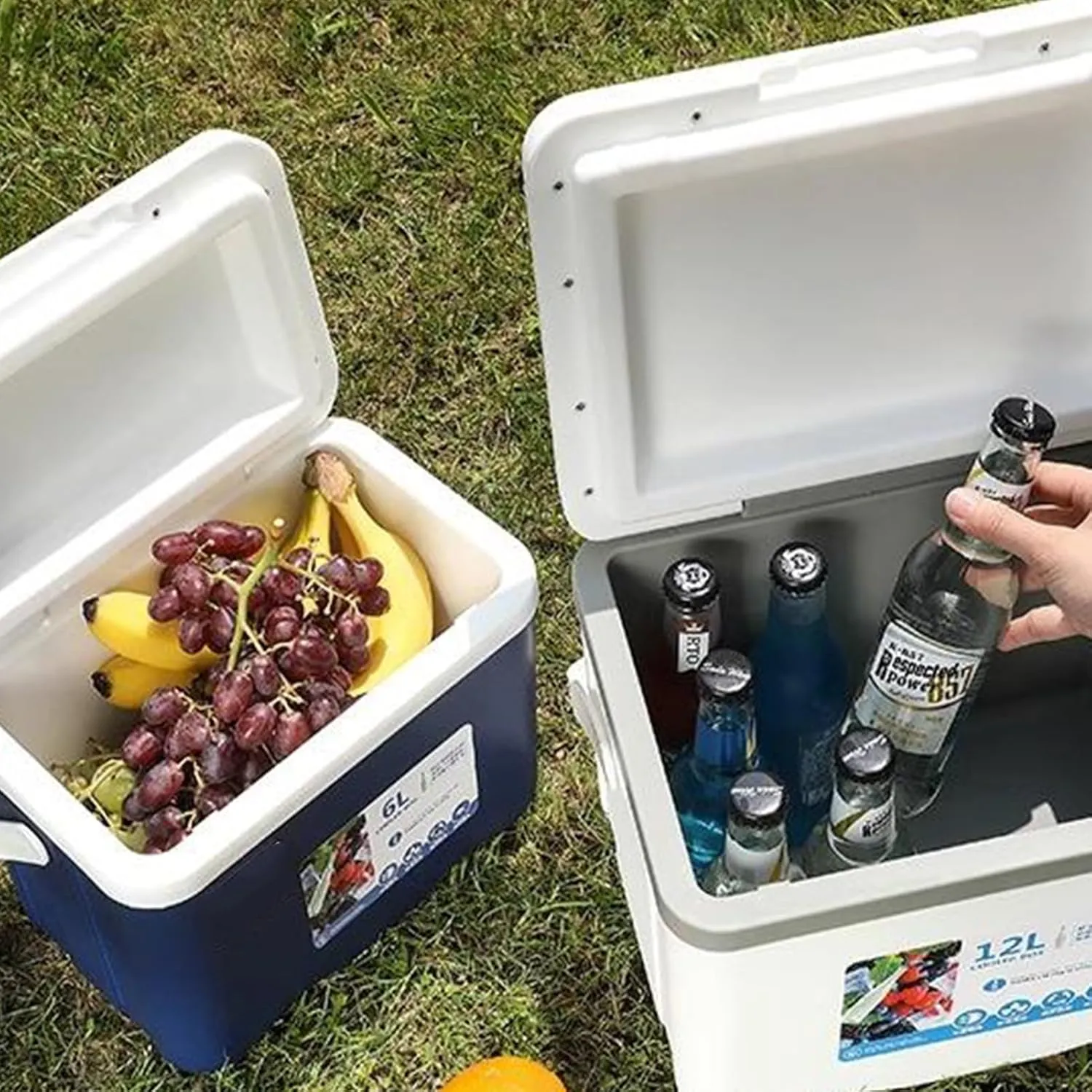 Cooler for Dacia Concept/Nova/Pick-Up/Solenza Insulated Hard Ice Box Large High-Performance Storage Box Portable Cool Picnic Box Festival Camping Accessories,C-38 * 30.5 * 34.5cm