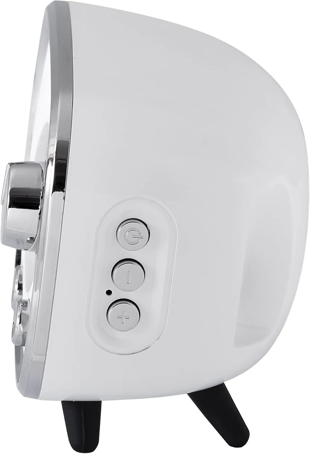 Crosley CR3039A-WH Rondo Retro Portable Rechargeable Bluetooth Speaker, White