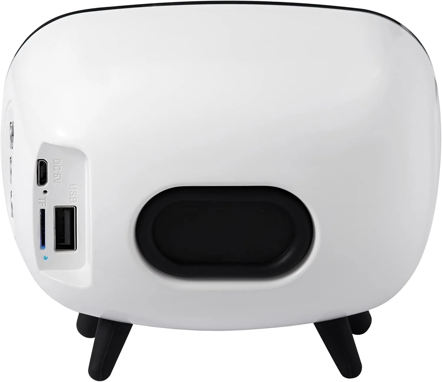 Crosley CR3039A-WH Rondo Retro Portable Rechargeable Bluetooth Speaker, White