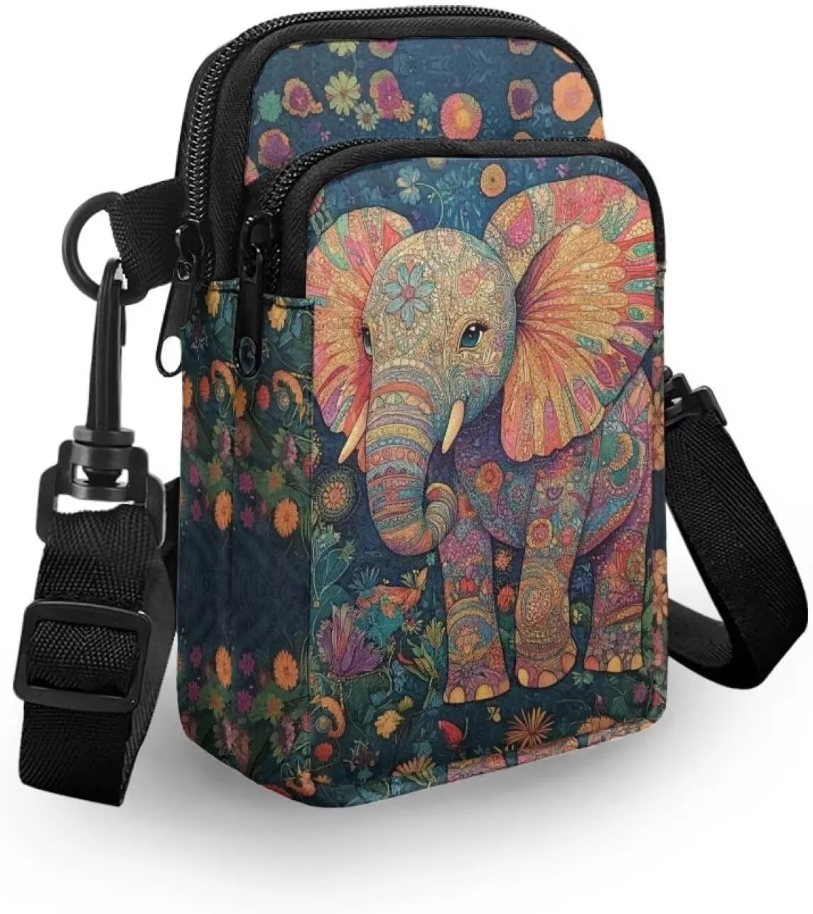 Crossbody Bag Crossbody Purses for Women Shoulder Bags with Strap Casual Polyester Shoulder Bag