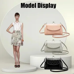 Crossbody Bags for Women Small Kiss Lock Shoulder Bags Phone Purse
