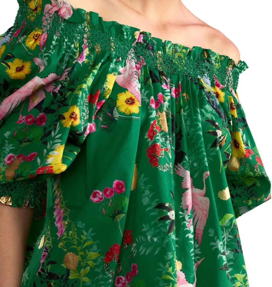 Cynthia Rowley Malta Off Shoulder Blouse