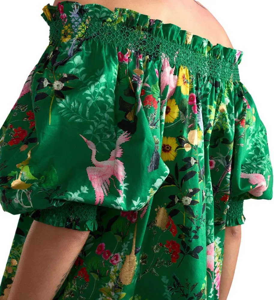 Cynthia Rowley Malta Off Shoulder Blouse