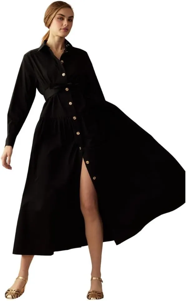 Cynthia Rowley Solid Perennial Shirt Dress