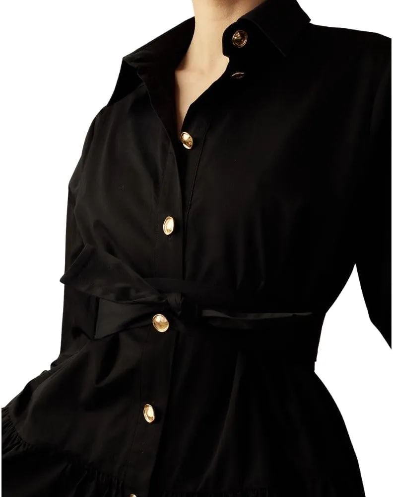 Cynthia Rowley Solid Perennial Shirt Dress