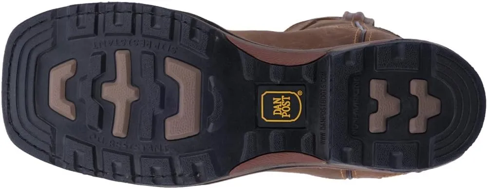Dan Post Mens Blayde Waterproof Work Safety Shoes Casual - Black