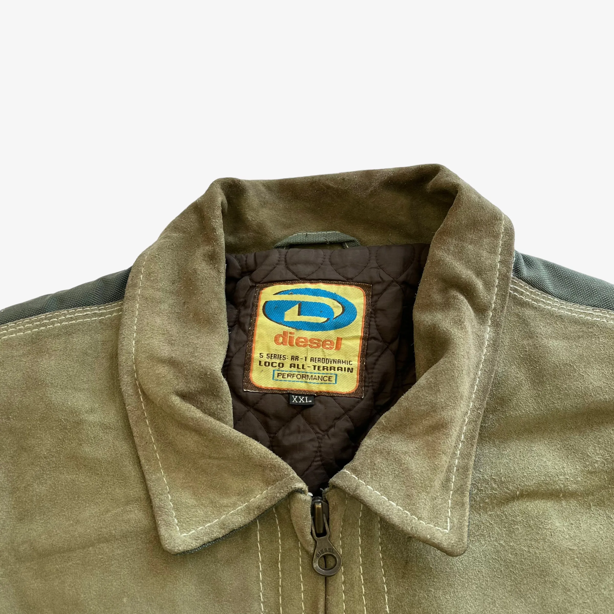 Diesel 5 Series RR-1 Aerodynamic Leather Jacket