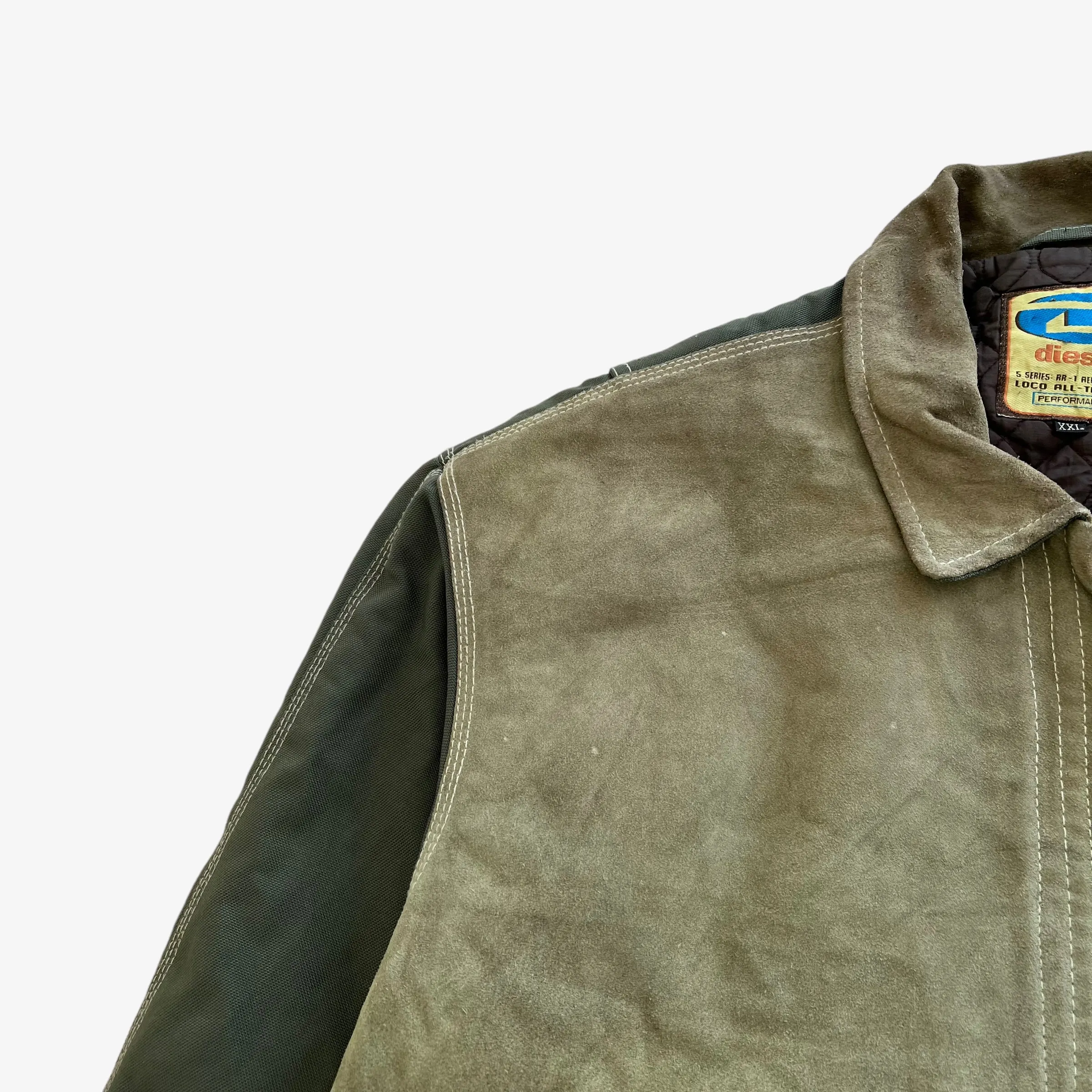 Diesel 5 Series RR-1 Aerodynamic Leather Jacket